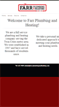 Mobile Screenshot of farrplumbingandheating.com